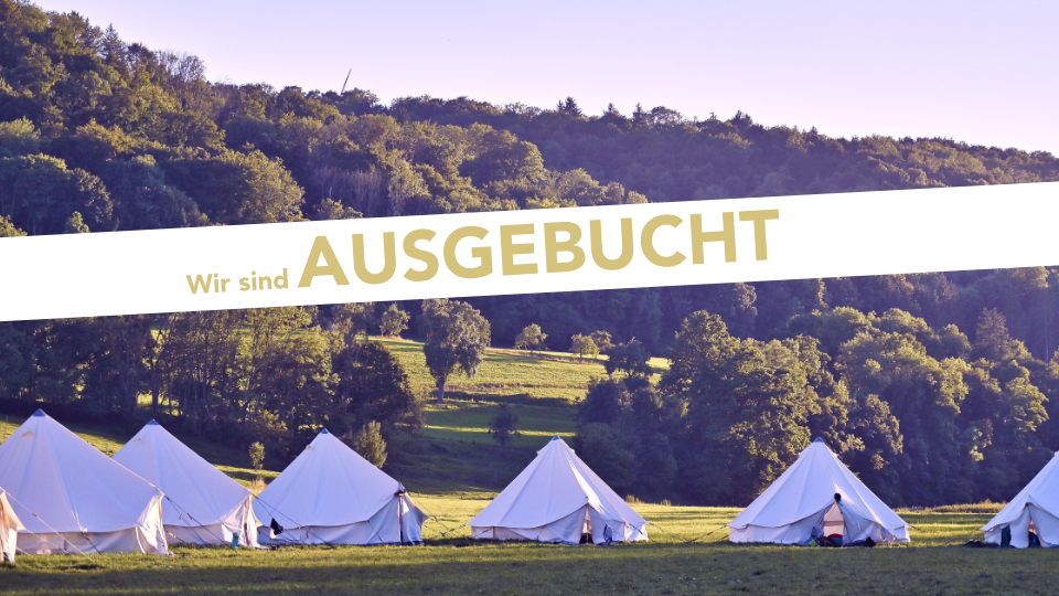Zeltlager komplett ausgebucht!